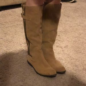 Nine West Soft Tan Boots